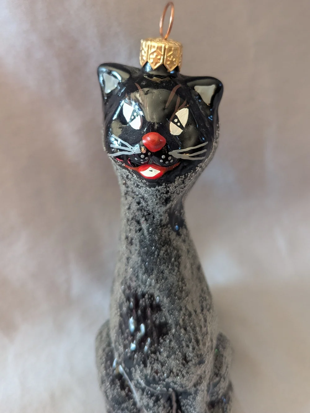 Christopher Radko Sabrina #97-1990-0 Black Cat Ornament Halloween